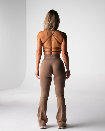 Women Mocha Invincible Seamless Bra | NVGTN
