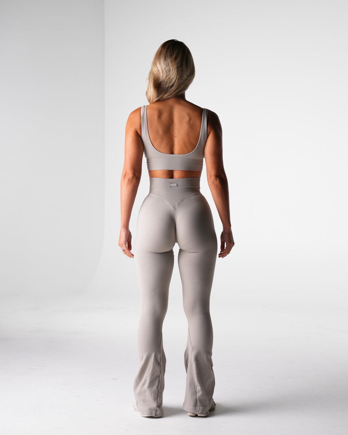 Women Driftwood Harmony Ribbed Seamless Bra | NVGTN