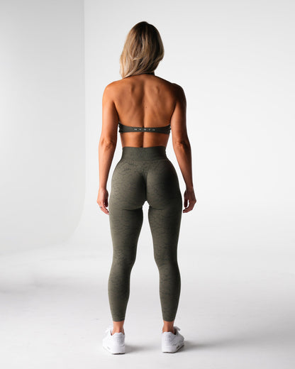 Women Evergreen Breakthrough Stunner Seamless Halter Bra | NVGTN
