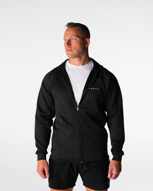 Men Black Swift Hooded Jacket | NVGTN