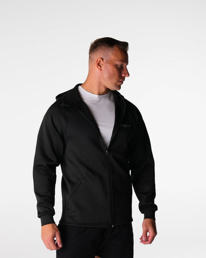 Men Black Swift Hooded Jacket | NVGTN