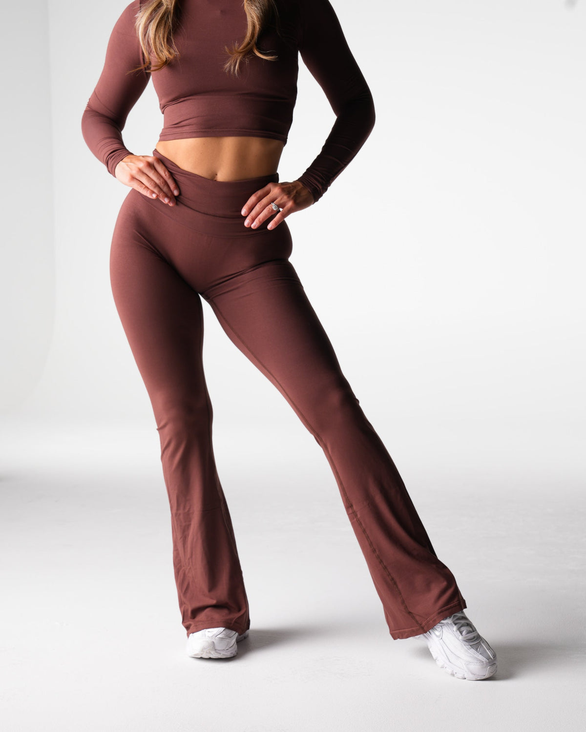 Women Teddy Bear Daydream Foldover Flare Pants | NVGTN