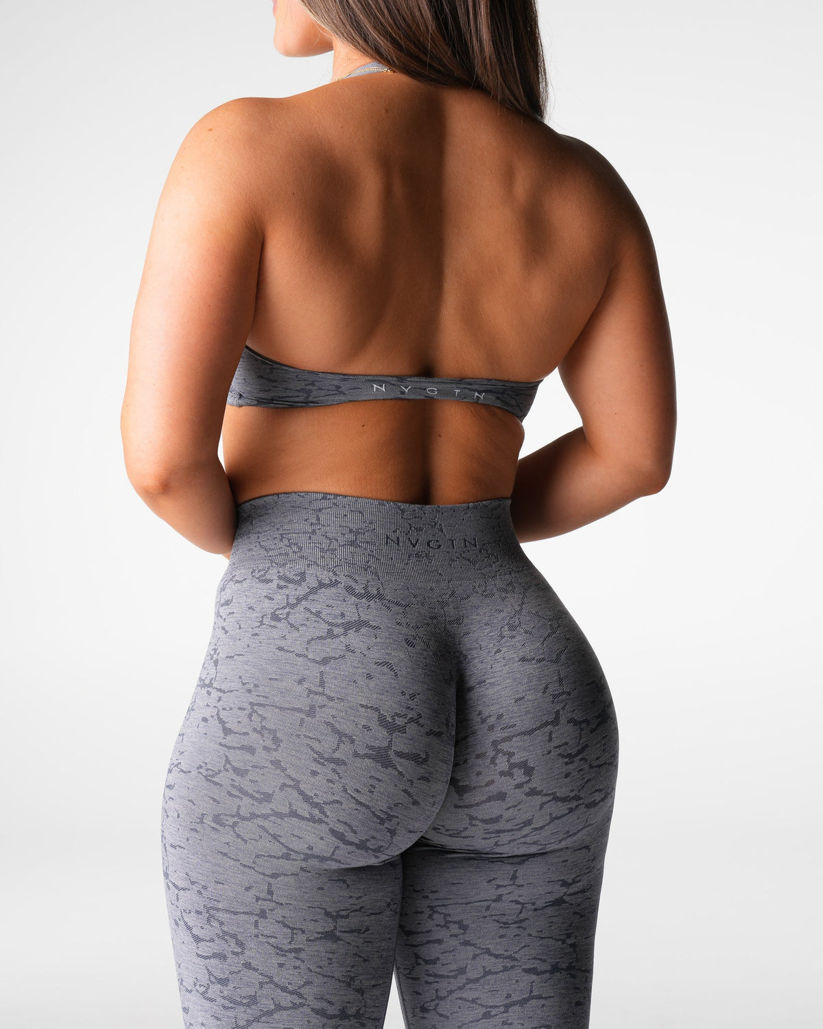 Women Grey Breakthrough Seamless Leggings | NVGTN
